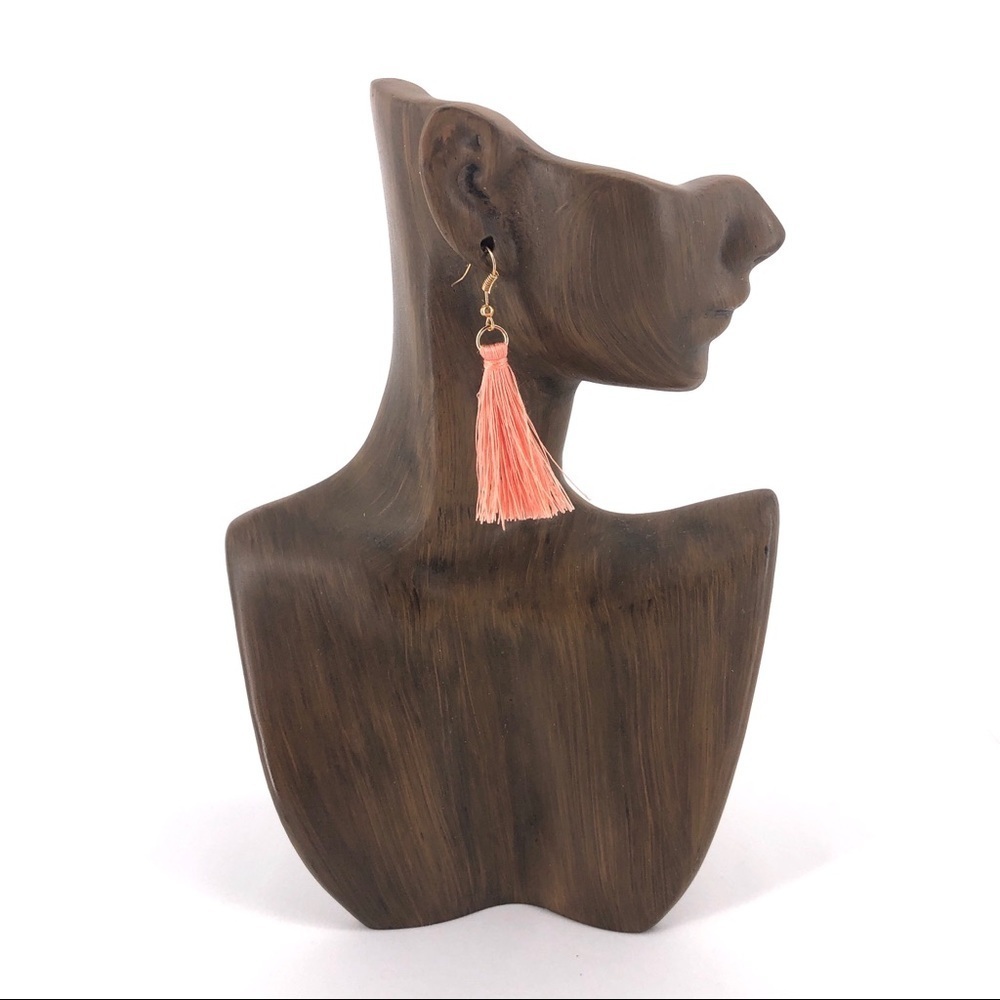 NWT Pink tassel earrings fashion boho earrings